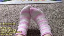 DIYs: DIY Fuzzy Socks/Knee Socks Thigh Highs from Scratch(using 3 different materials)