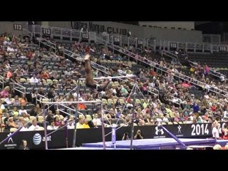 Aria Brusch - Uneven Bars - 2014 P&G Championships - Jr. Women Day 1