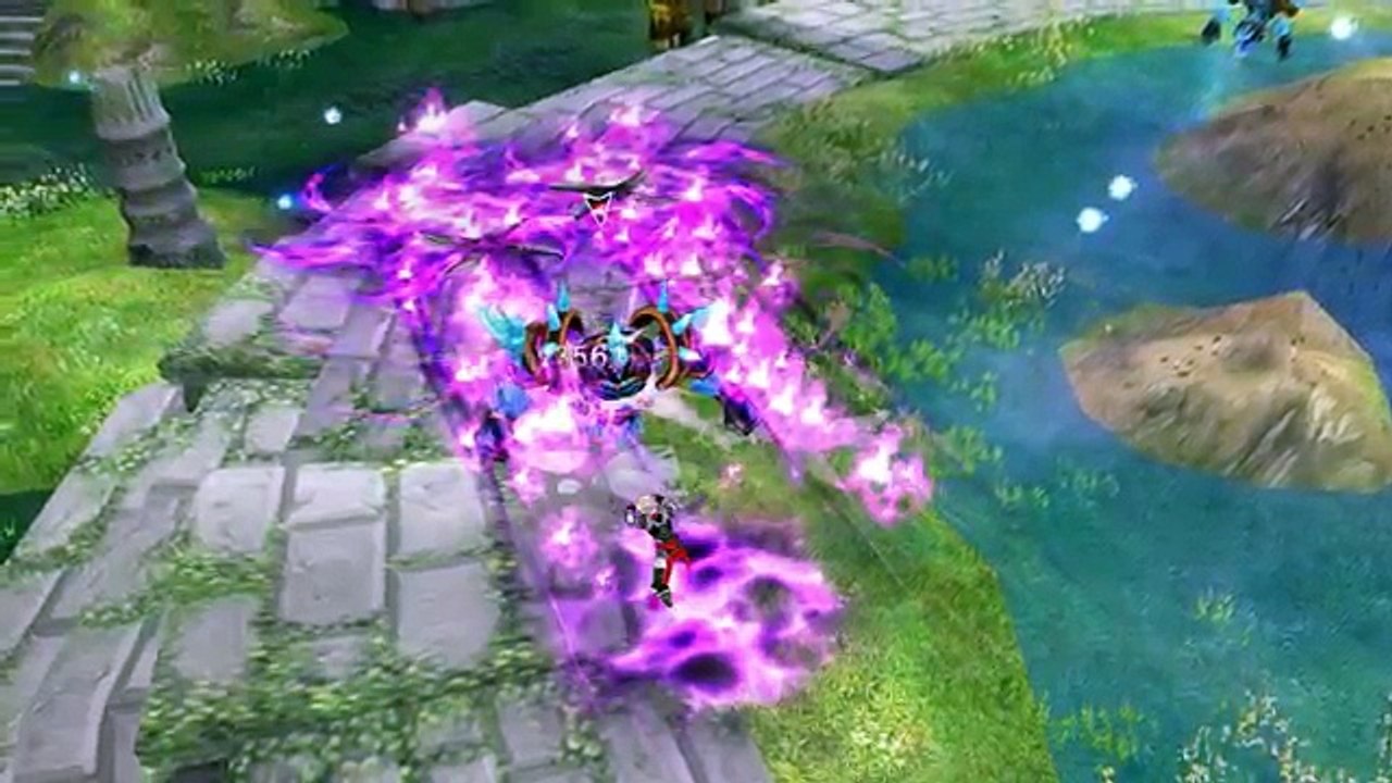 [Showcase] Aura Kingdom Shinobi/Reaper (Shuriken/Scythe) - Skills & Combo Gameplay