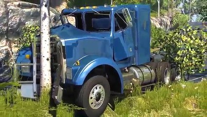 Аварии с машинками 3D мультик игра для мальчиков Онлайн мультфильмы про тачки столкновения