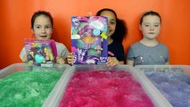 Super Slushy Gelli Baff Toy Challenge | Super Sour Warheads | MLP Shopkins Prizes