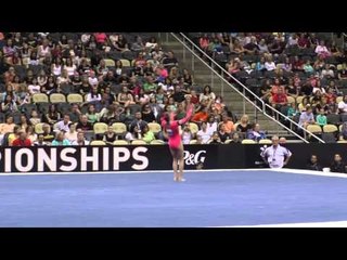 Delanie Harkness – Floor – 2014 P&G Championships – Jr. Women Day 2