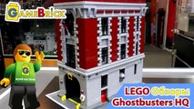 Музей ЛЕГО Обзор Дом охотников за привидениями LEGO Ghostbusters Firehouse HQ