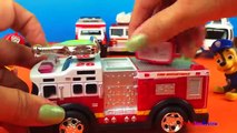 Fire & Rescue Ambulance Fire Truck Helicopter - Road Rippers with Chase and Marshall from Paw Patrol