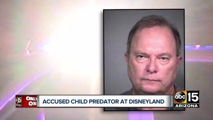 Accused sex offender takes Disneyland vacation