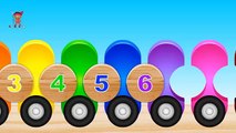 Learn Colors and Numbers with Caterpillar Educational Sorting Wooden Toy - Teaching Colours to Kids