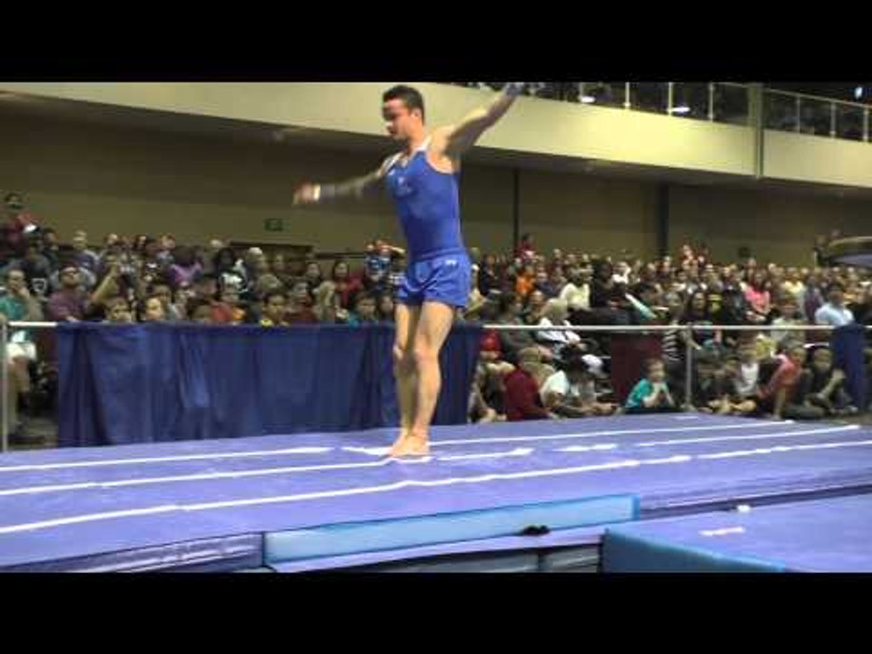 Winter Cup Champion Paul Ruggeri's Winning Vault Routine | 2015 Winter Cup Finals