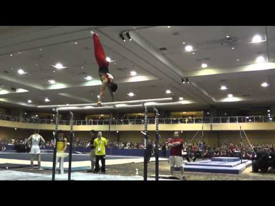 Fabian DeLuna - Parallel Bars - 2015 Winter Cup Finals