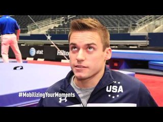 Sam Mikulak - Interview - 2015 AT&T American Cup