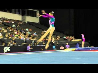 Gabby Perea - Floor Exercise - 2015 Secret U.S. Classic