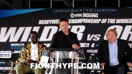 'BIGGER CHALLENGE...65-0, 60 KNOCKOUTS' - TEAM WILDER EXPLAINS CHOICE OF LUIS ORTIZ-7rNCgey_S6s