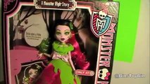 Monster High Scarily Ever After SNOW BITE Draculaura Doll Review! by Bins Toy Bin
