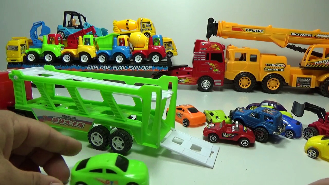 Baby Studio – trucks and learn counting | trucks toy