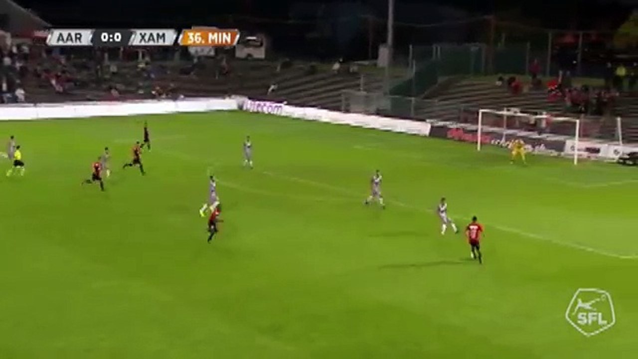 Aarau 1:0 Xamax ( 	Swiss Challenge League. 29 September)