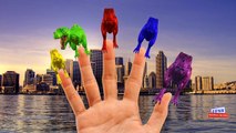 Wild Animals Finger Family 3D Rhymes - Colors Dinosaur Finger family Nursery Songs Animation
