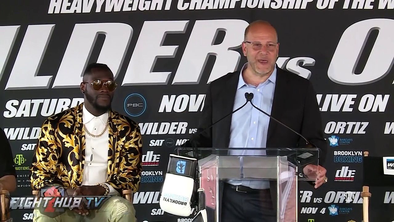 DEONTAY WILDER VS. LUIS ORTIZ FULL PRESS CONFERENCE HIGHLIGHTS-nv9BWChQbsM