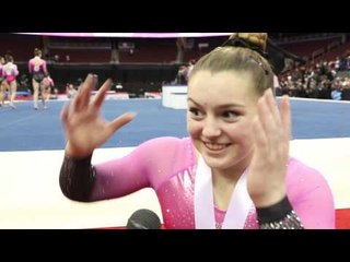 Rachael Lukacs - Interview - 2016 Nastia Liukin Cup