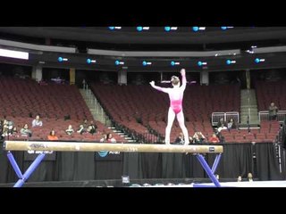 Abbie Thompson - Balance Beam - 2016 Nastia Liukin Cup