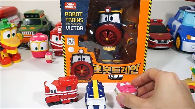 로봇트레인 빅토르 변신 기차 장난감 | 로봇트레인 파트2 빅토르 Robot Train Toy VICTOR - 퍼플토이박스