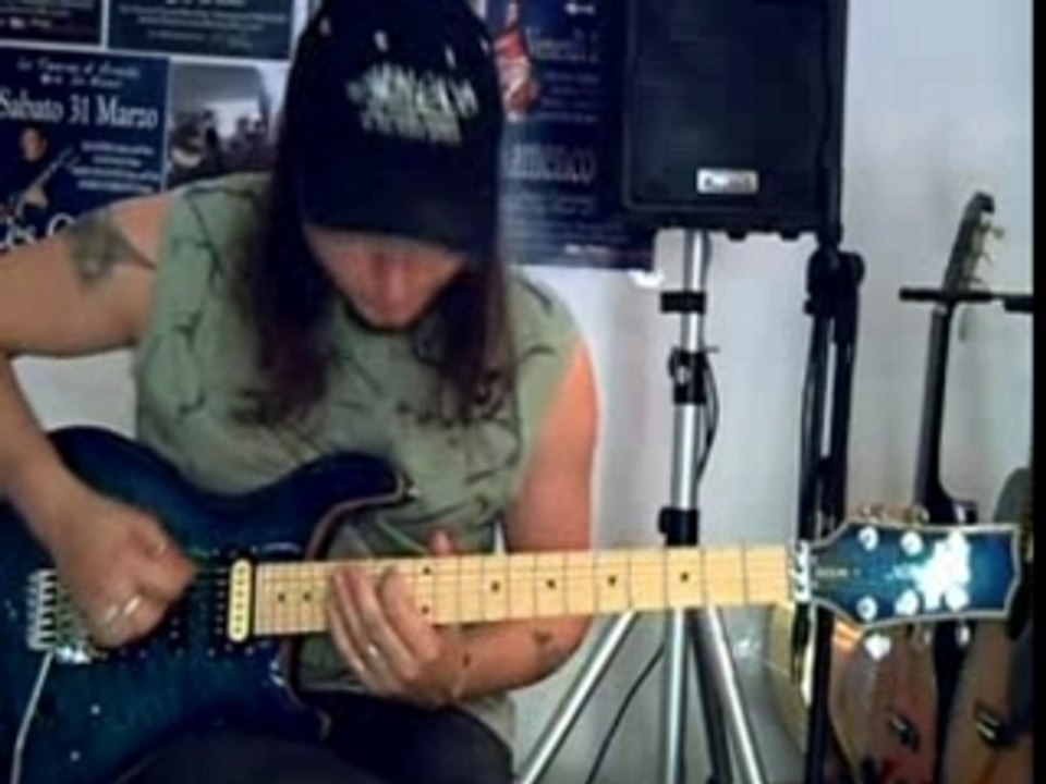 Armas Ocean, example from the Musical Draculea guitar solo