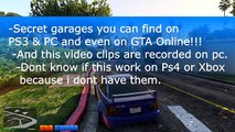 GTA V - Secret Garages Locations - Offline - Online - PC - PS3 - PS4 - Xbox 360 - Xbox1