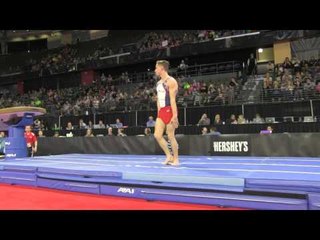 Eddie Penev (USA) - Vault 1- 2016 Pacific Rim Championships Team/AA Final