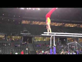 Zou Jingyuan (CHN) - Parallel Bars - 2016 Pacific Rim Championships Team/AA Final