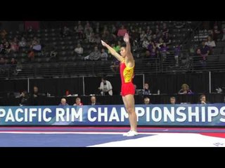 Mu Jile (CHN) - Floor Exercise - 2016 Pacific Rim Championships Team/AA Final