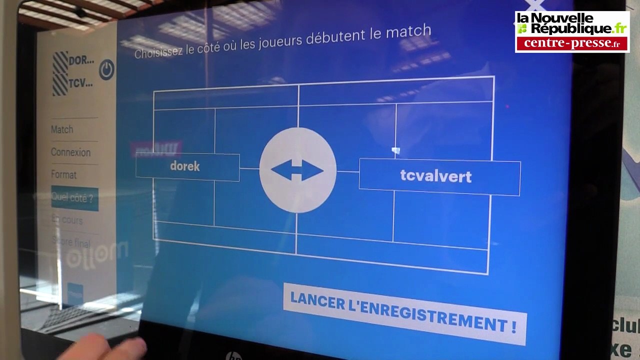 VIDEO. Jaunay-Clan. Tennis connecté au TC Val Vert