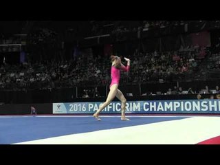 Georgia-Rose Brown (AUS) - Floor Exercise - 2016 Pacific Rim Championships Team/AA Final