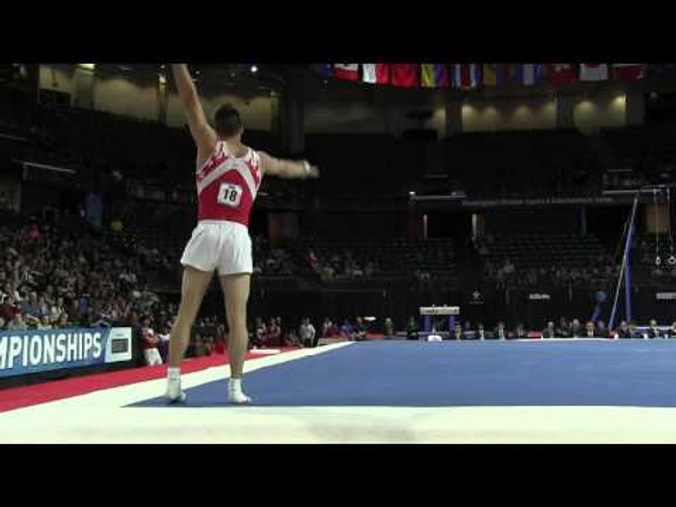 Aaron Mah (CAN) - Floor Exercise Final - 2016 Pacific Rim Championships