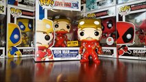 Captain America Civil War: Ironman Unmasked Funko Pop! Review! Hot Topic Exclusive!