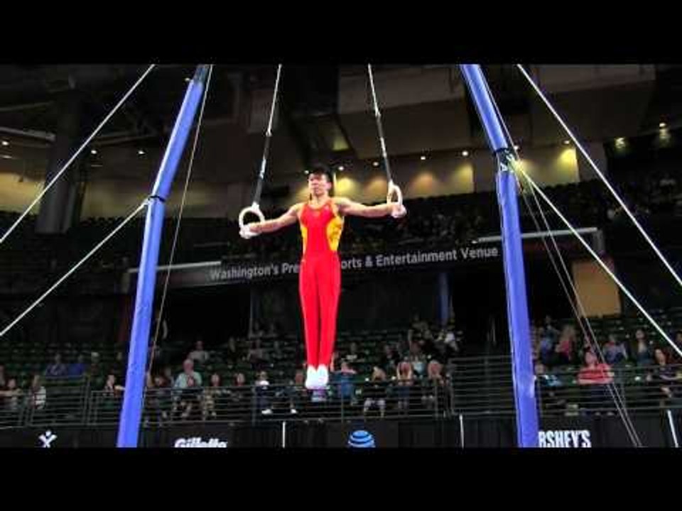 Wu Xiaoming (CHN) - Still Rings Final - 2016 Pacific Rim Championships
