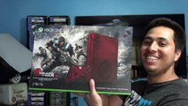 BEST Gears Of War 4 Xbox One S Limited Edition Bundle Unboxing!
