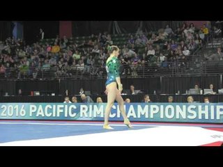 Megan Roberts (CAN) - Floor Exercise Final - 2016 Pacific Rim Championships