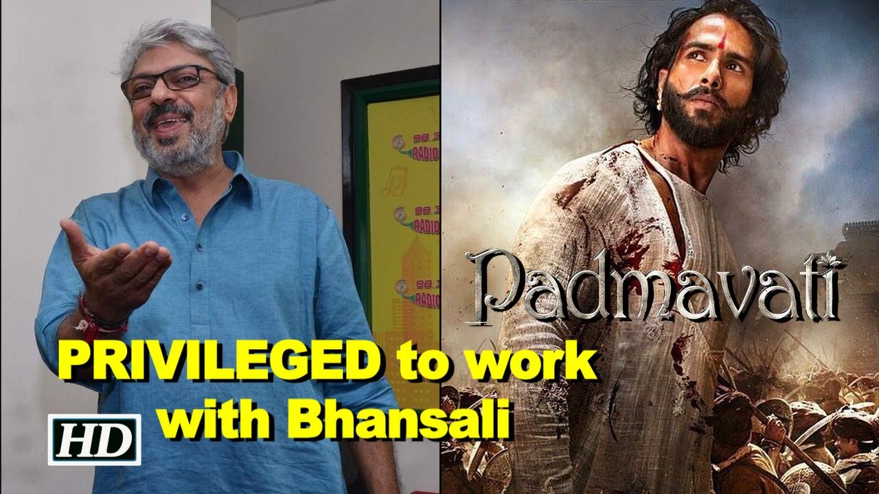 Shahid PRIVILEGED to work with 'Padmavati' Director Bhansali