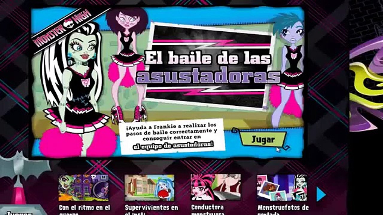 monster high dance games for girls juegos para niñas baile asustadoras