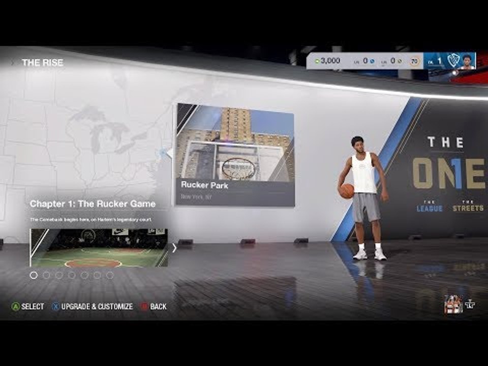 NBA LIVE THE ONE CREATION
