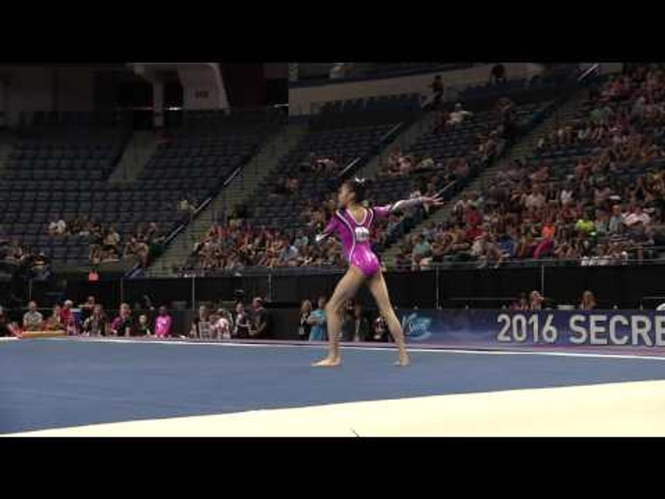 Gabby Perea - Floor Exercise - 2016 Secret U.S. Classic - Junior