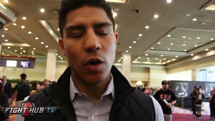 Jessie Vargas 'I saw Canelo & Golovkin ready to fight at the weigh ins'-NJu9jzLzLk8