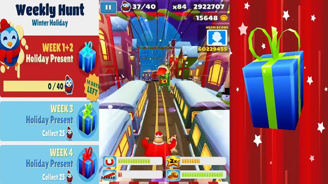 Subway Surfers ★ Winter Holiday 2016 Weekly Hunt ★ Special Hunt Prize ???★ HD