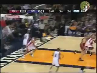 LeBron James took away Matt Barnes and super block