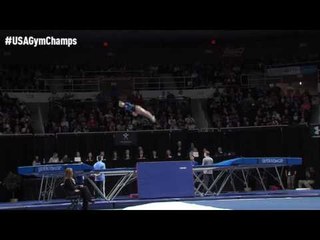 Clare Johnson - Compulsory - 2016 USA Gymnastics Championships - Prelims