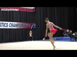 Camilla Feeley - Clubs - 2016 USA Gymnastics Championships - Finals