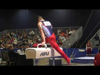 John Chou - Pommel Horse - 2017 Winter Cup Prelims
