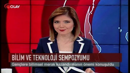 Bilim ve teknoloji sempozyumu (Haber 29 09 2017)
