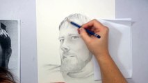 Portrait Drawing for Beginners - Part 4 - Blending