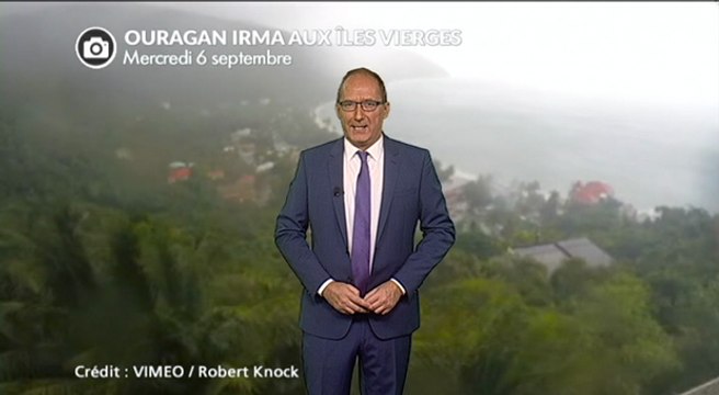 Bilan de septembre : l'arrivée de l'ouragan Irma sur les Îles vierges