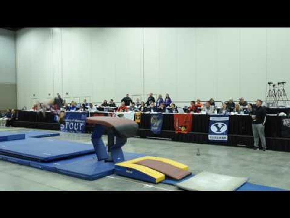 Milan Clausi - Vault 1 - 2017 Women's Junior Olympic Championships