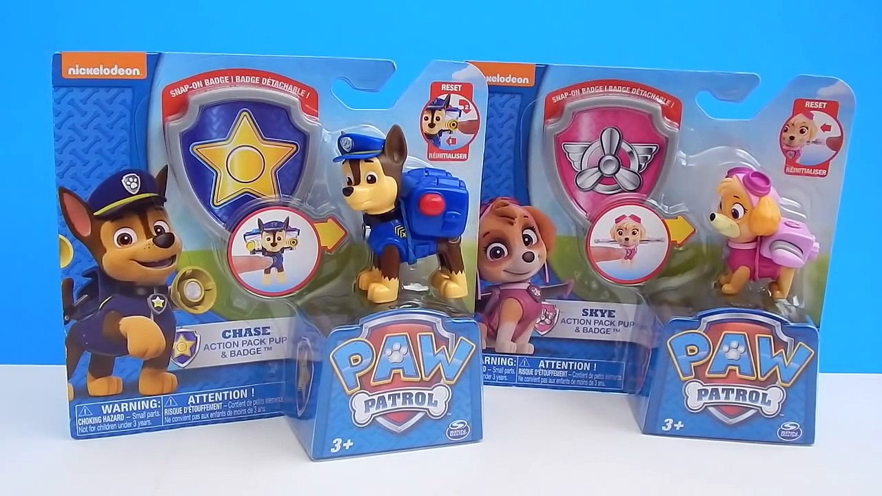 Paw Patrol Chase and Skye Toy Review